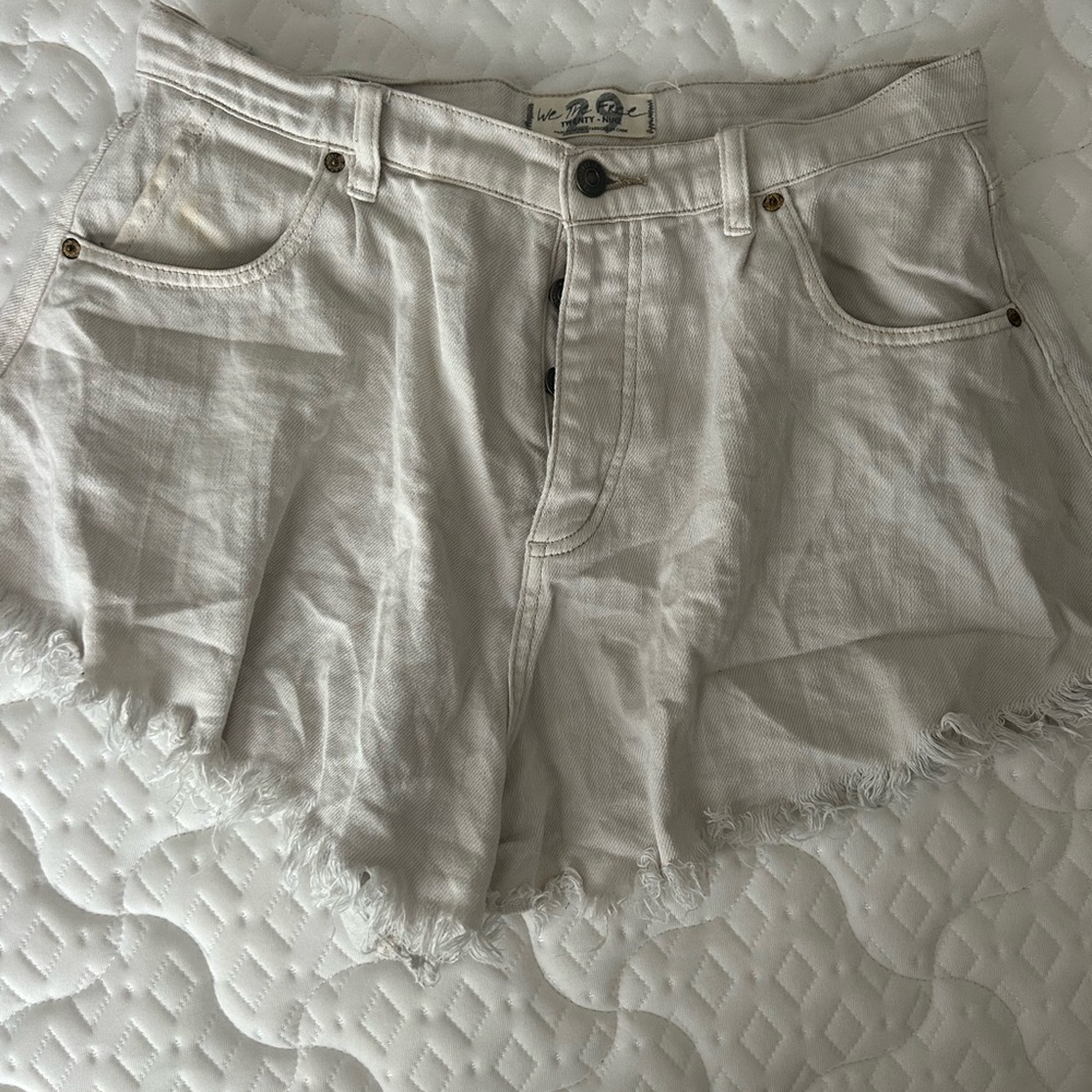 Free People Jean Shorts